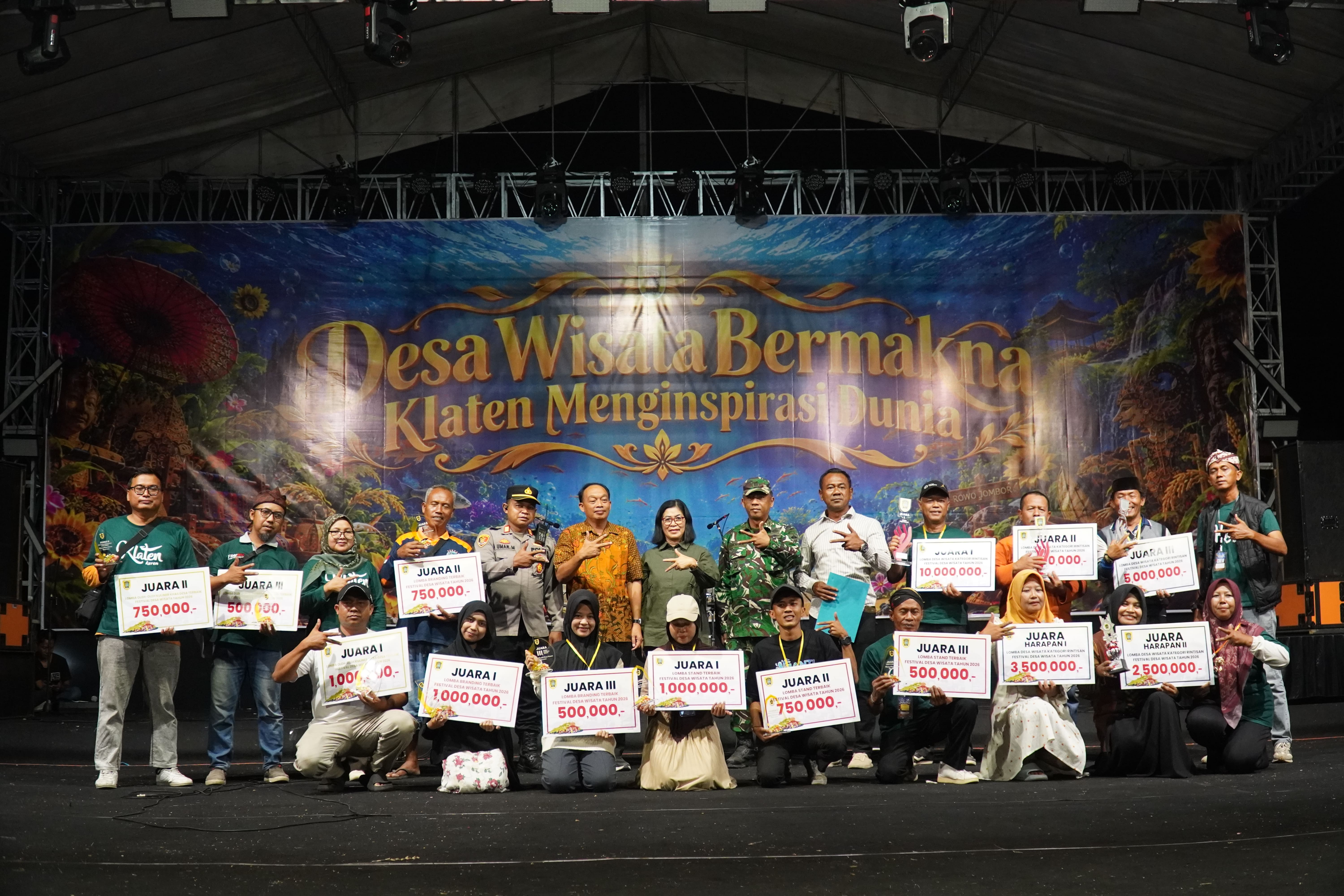 Desamorfosis 2026, Desa Wisata Janti Raih Juara Stand Terbaik
